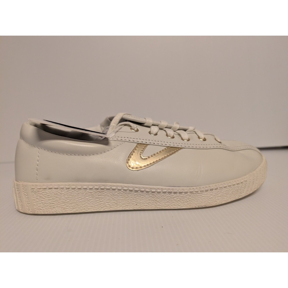 TRETORN Women Shoes 7M Nylite Plus Leather Lace Up Sneakers Sporty